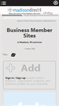 Mobile Screenshot of members.madisondirect.info